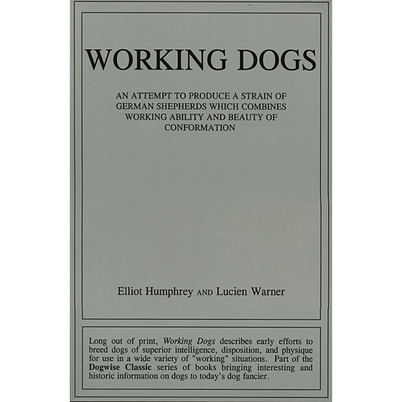 Working Dogs Book